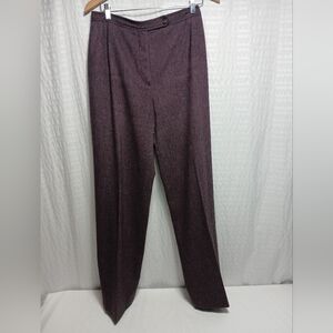 Vintage Evan Picone 80% Wool  Ladies Pants. Size 14 L